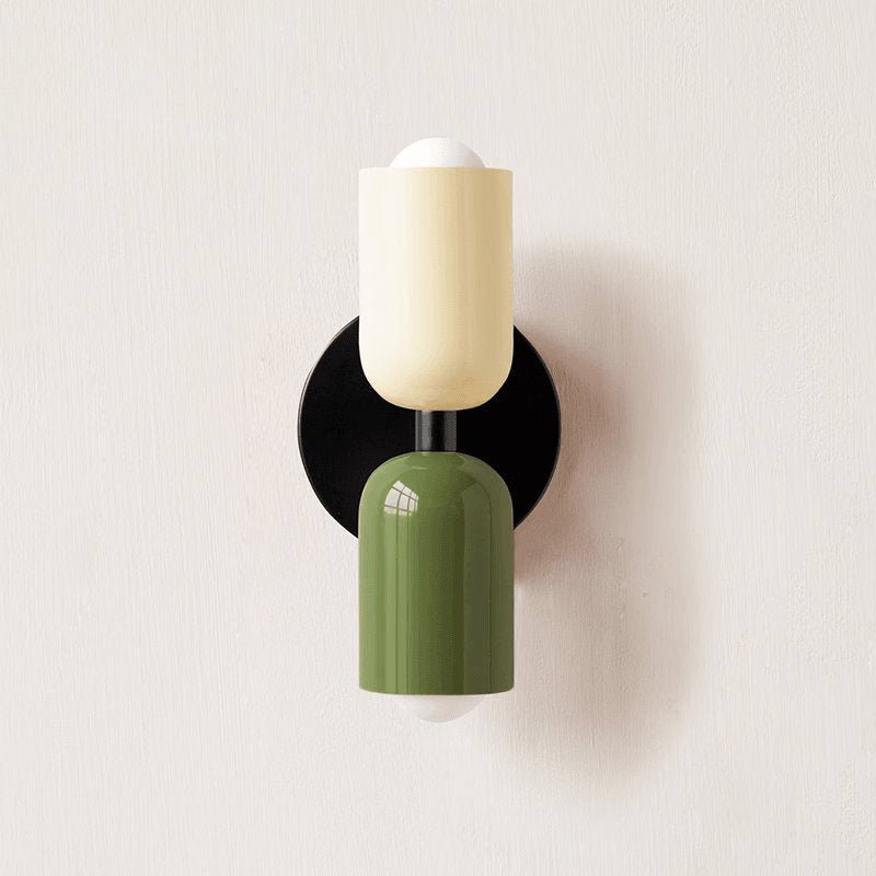 Colourblock Double Wall Sconce