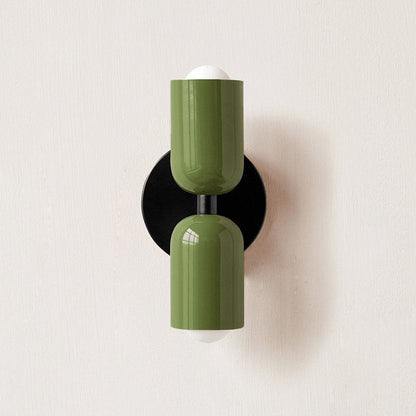 Colourblock Double Wall Sconce