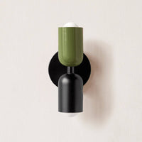 Green & Black & Black Canopy
