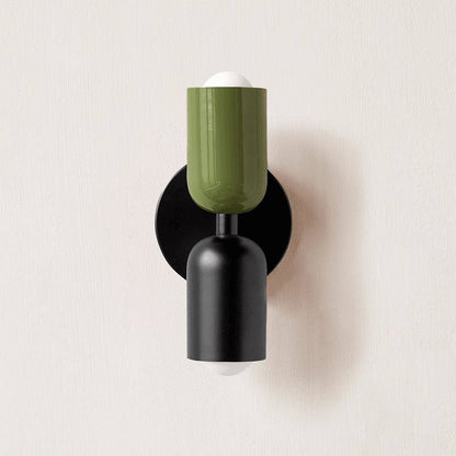 Colourblock Double Wall Sconce