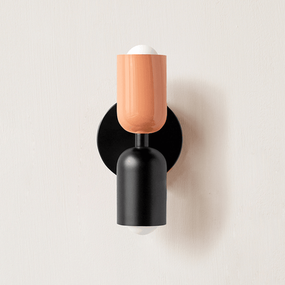 Colourblock Double Wall Sconce