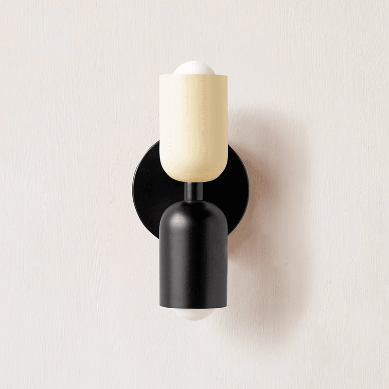 Colourblock Double Wall Sconce