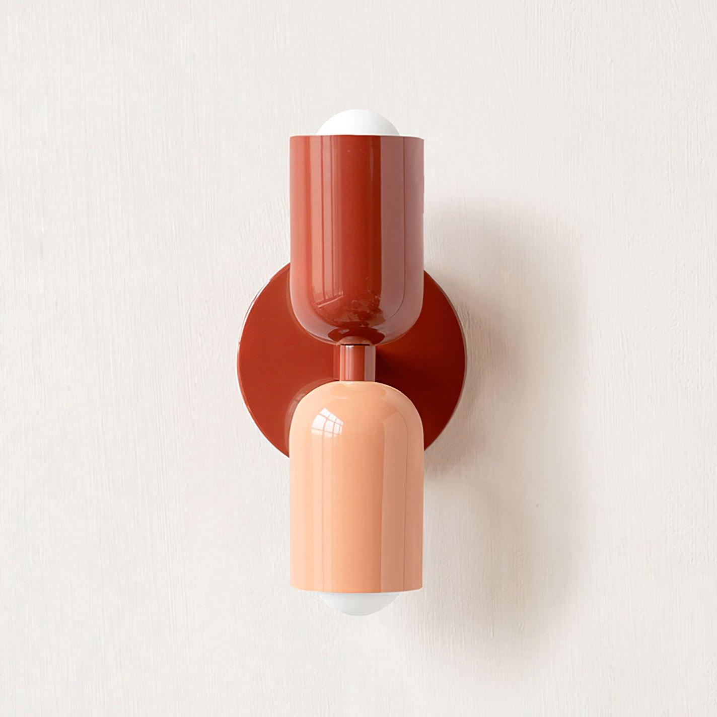 Colourblock Double Wall Sconce