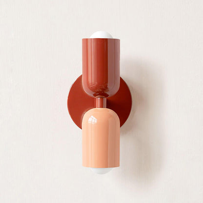 Colourblock Double Wall Sconce