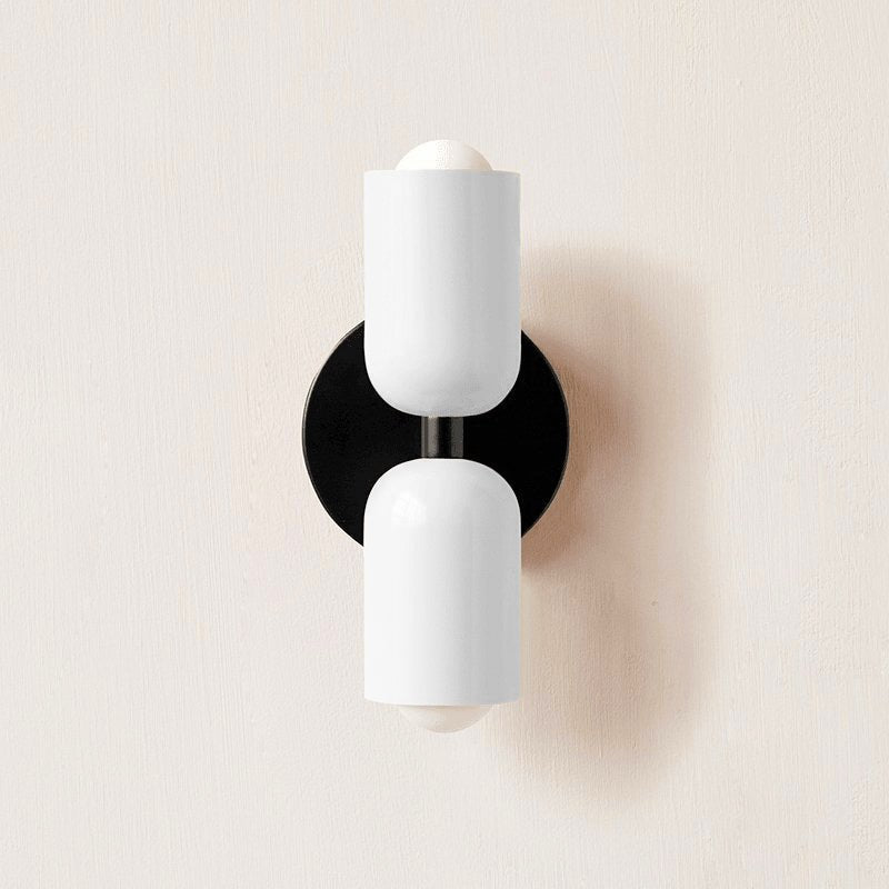 Colourblock Double Wall Sconce