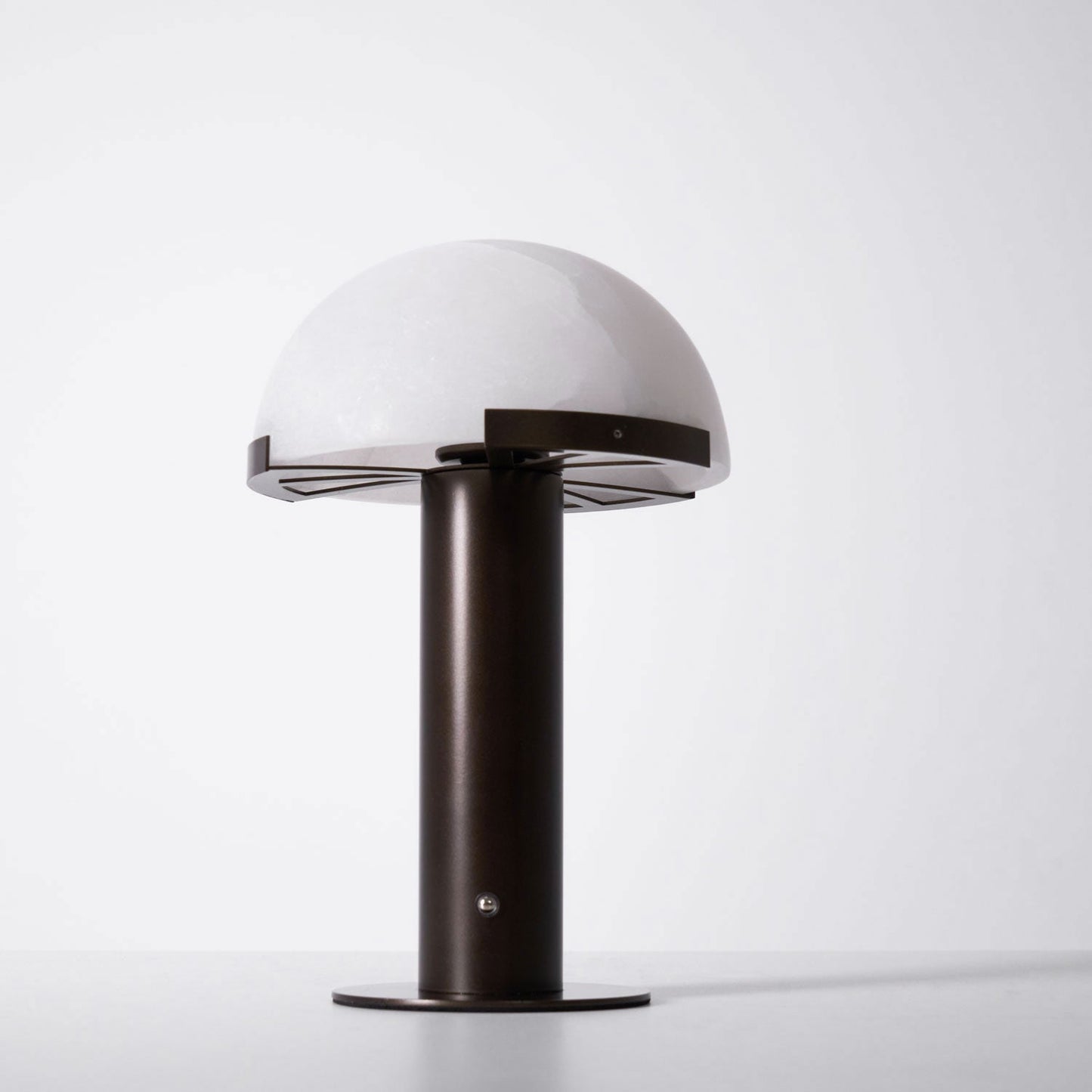 Alabaster Column Table Lamp