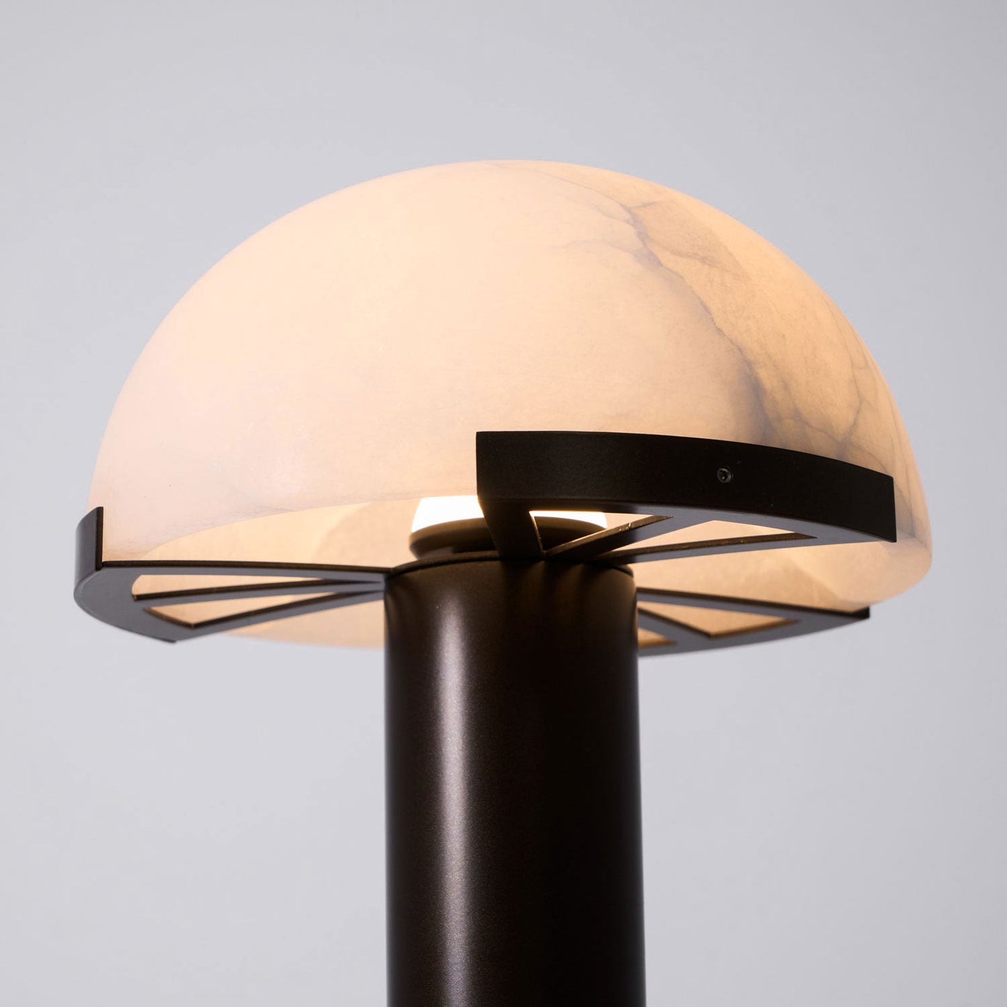 Alabaster Column Table Lamp