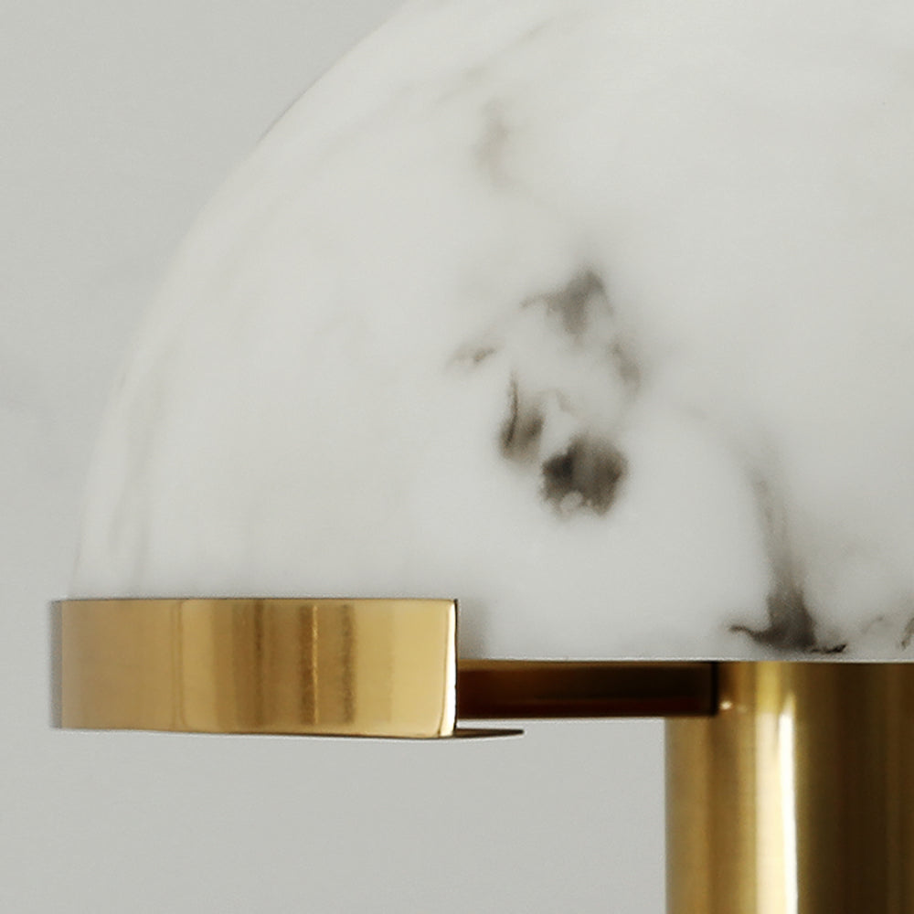 Alabaster Column Table Lamp