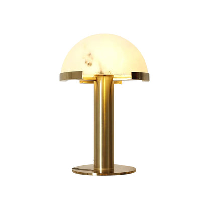 Alabaster Column Table Lamp