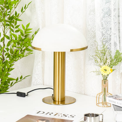 Alabaster Column Table Lamp