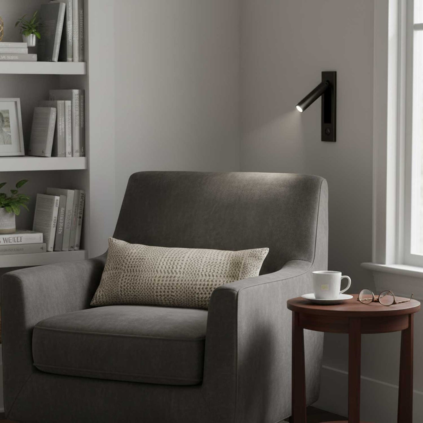 Recessed Bedside Wall Sconce