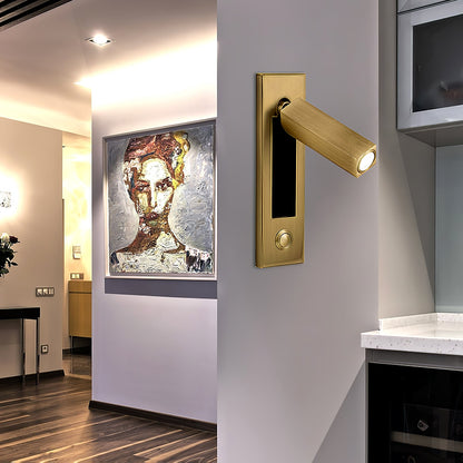 Recessed Bedside Wall Sconce