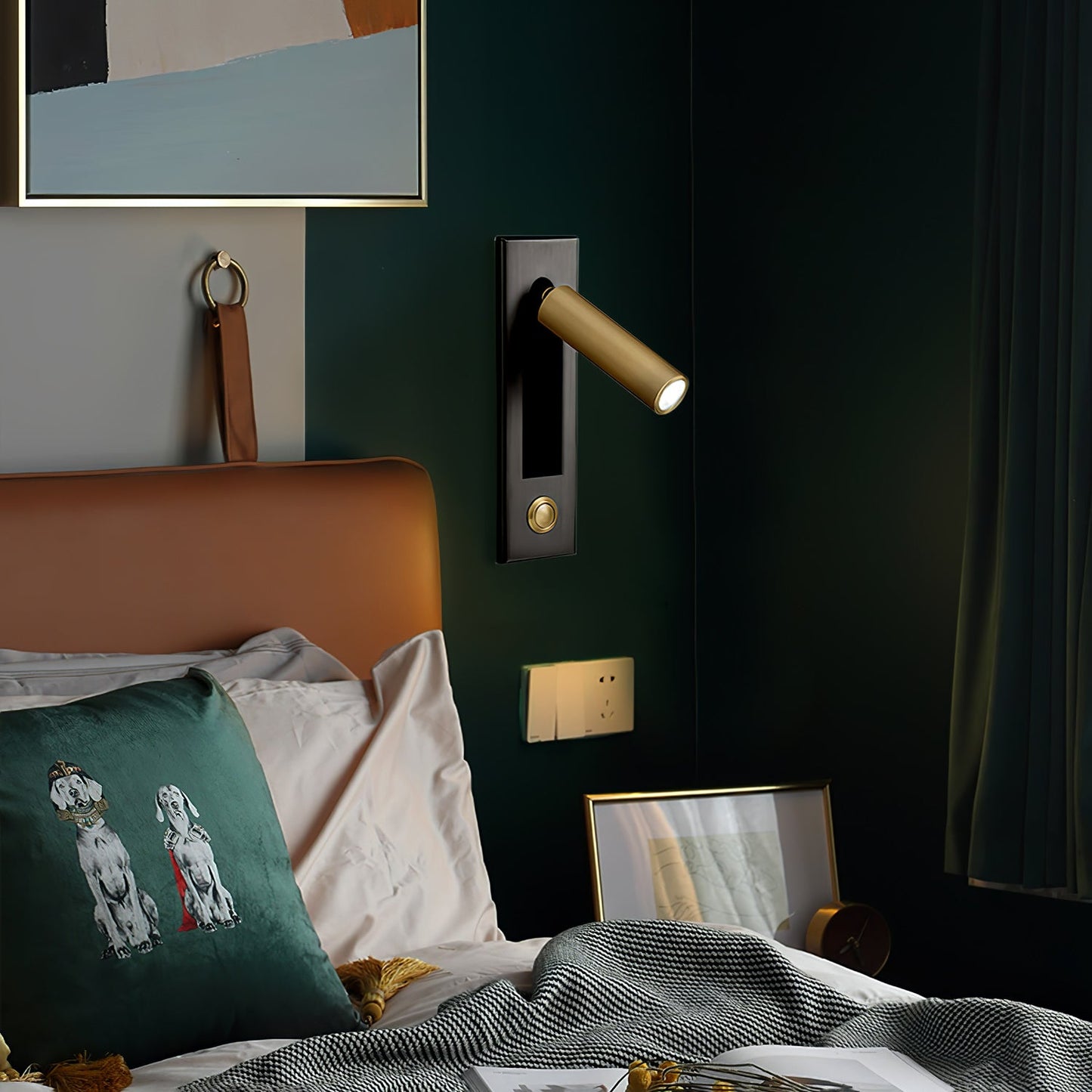Recessed Bedside Wall Sconce
