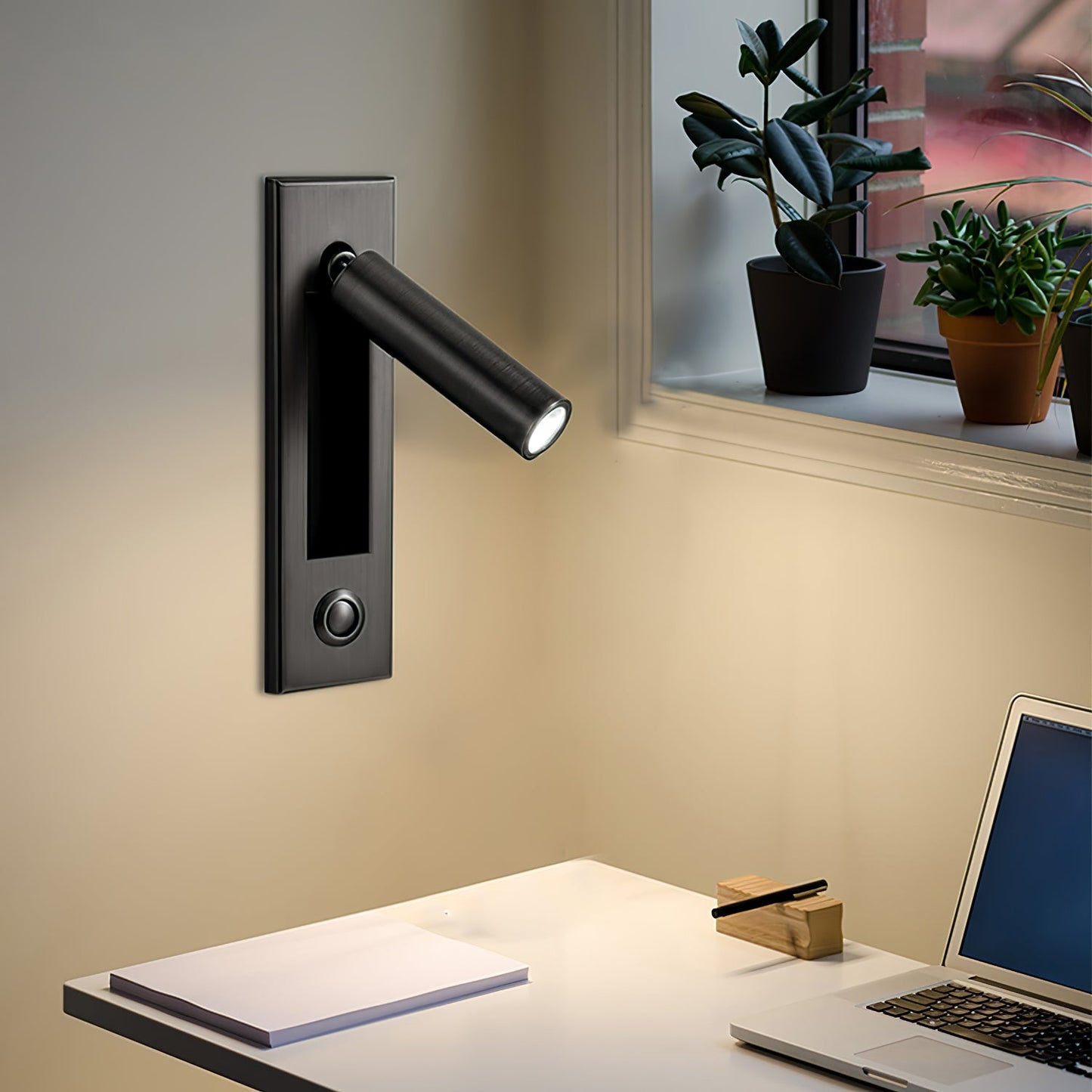 Recessed Bedside Wall Sconce
