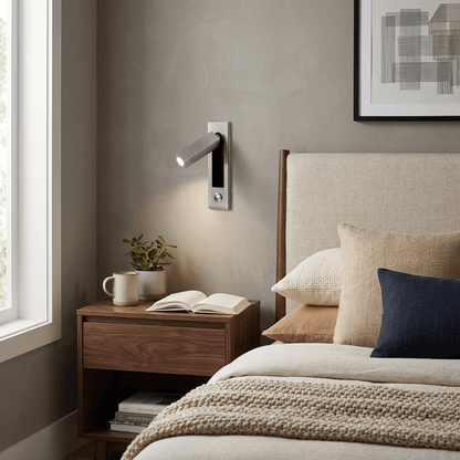 Recessed Bedside Wall Sconce