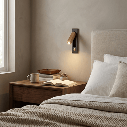 Recessed Bedside Wall Sconce