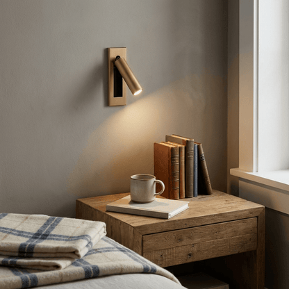 Recessed Bedside Wall Sconce