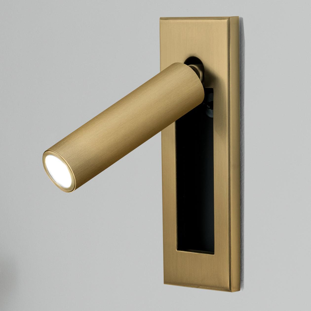 Recessed Bedside Wall Sconce