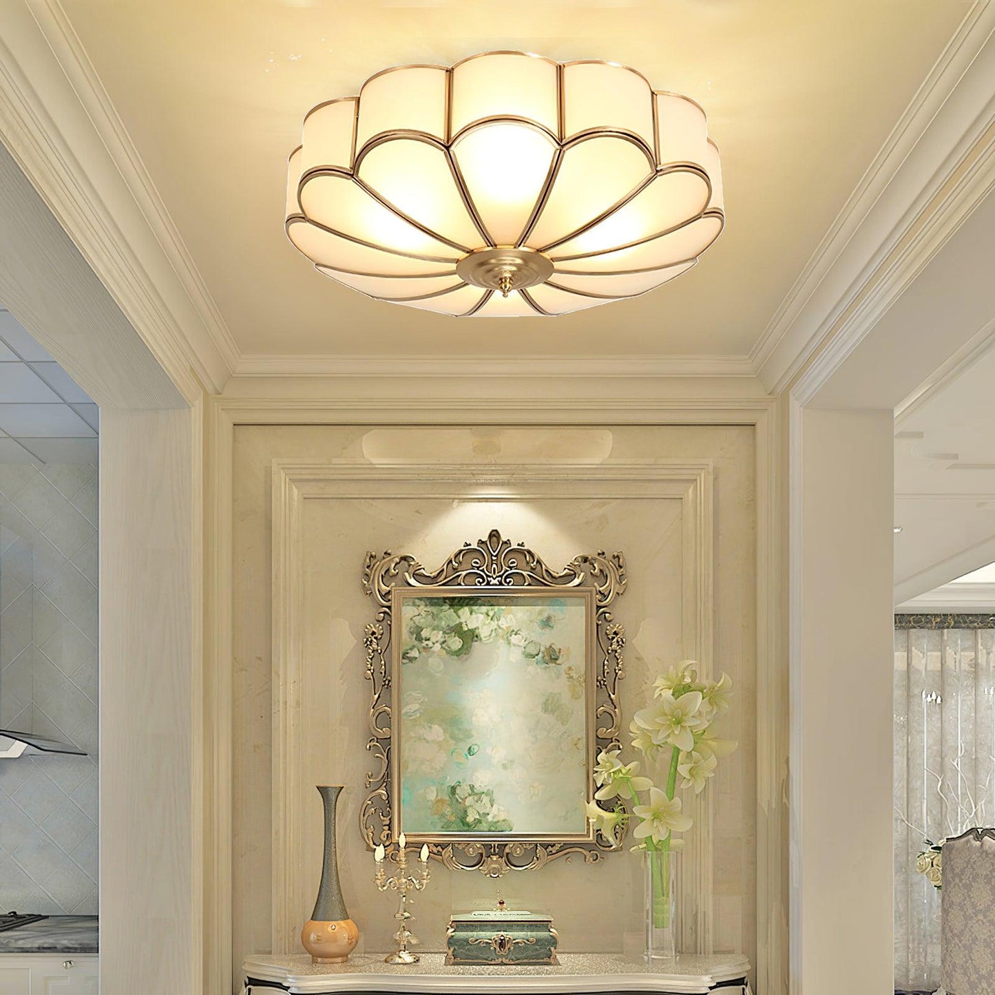 Bloom Glass Ceiling Light