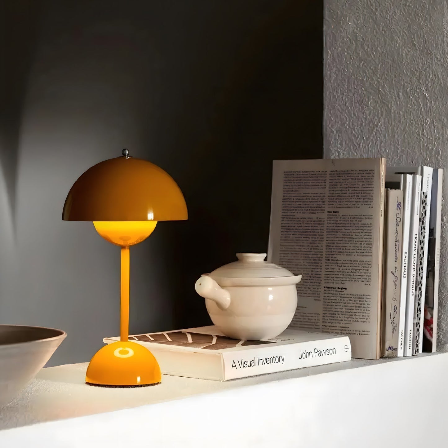 Cordless Flowerpot Portable Table Lamp