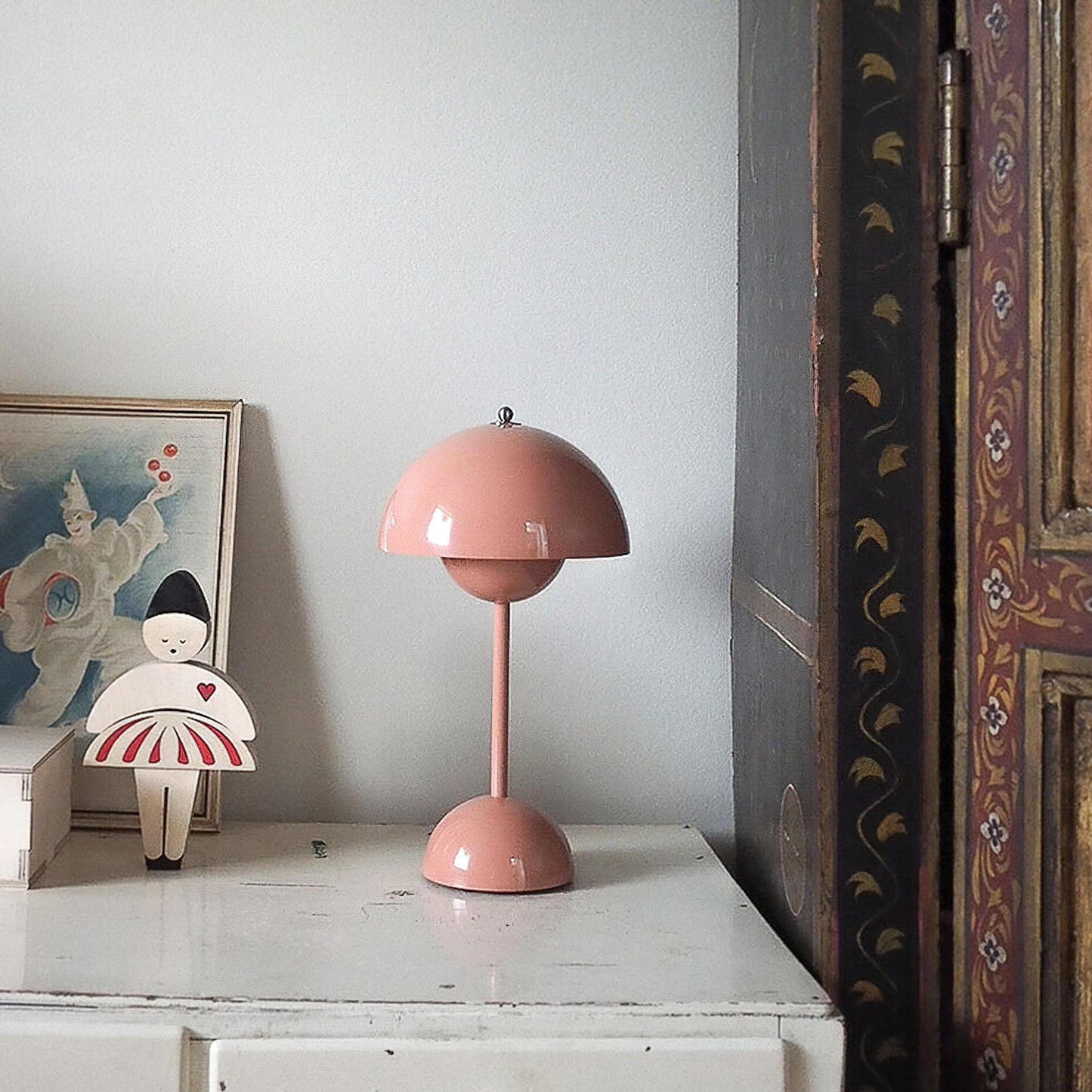 Cordless Flowerpot Portable Table Lamp