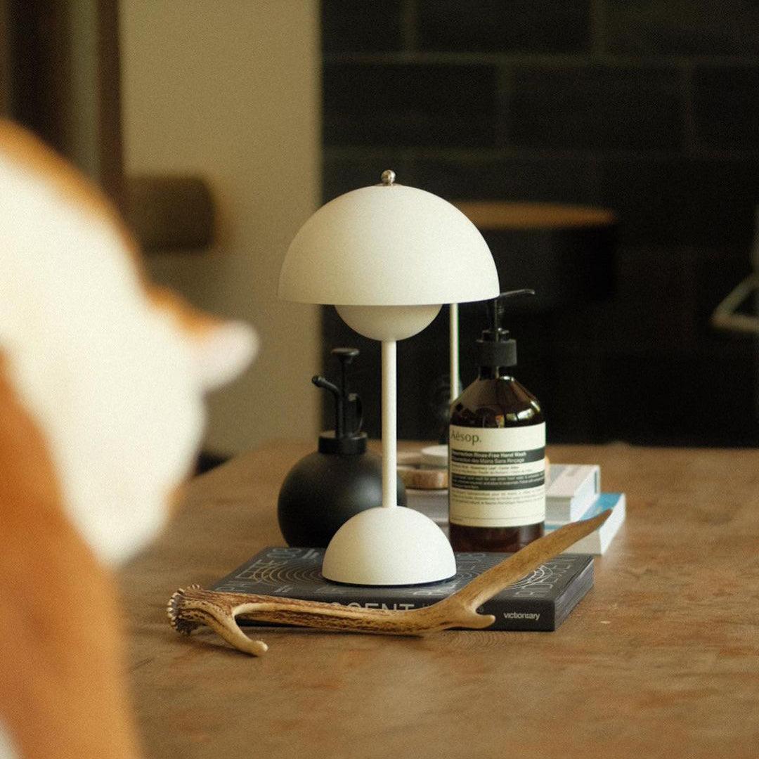 Cordless Flowerpot Portable Table Lamp