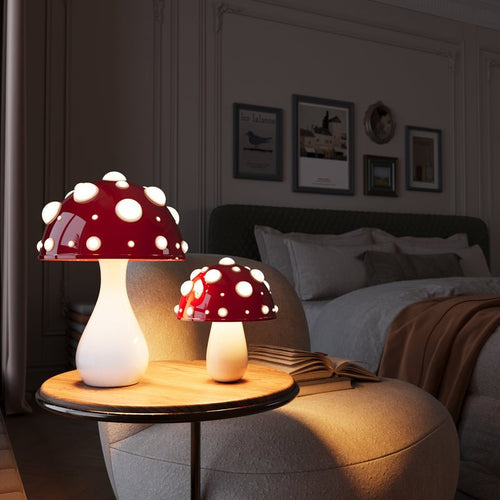 Cozy Mushroom Table Lamp