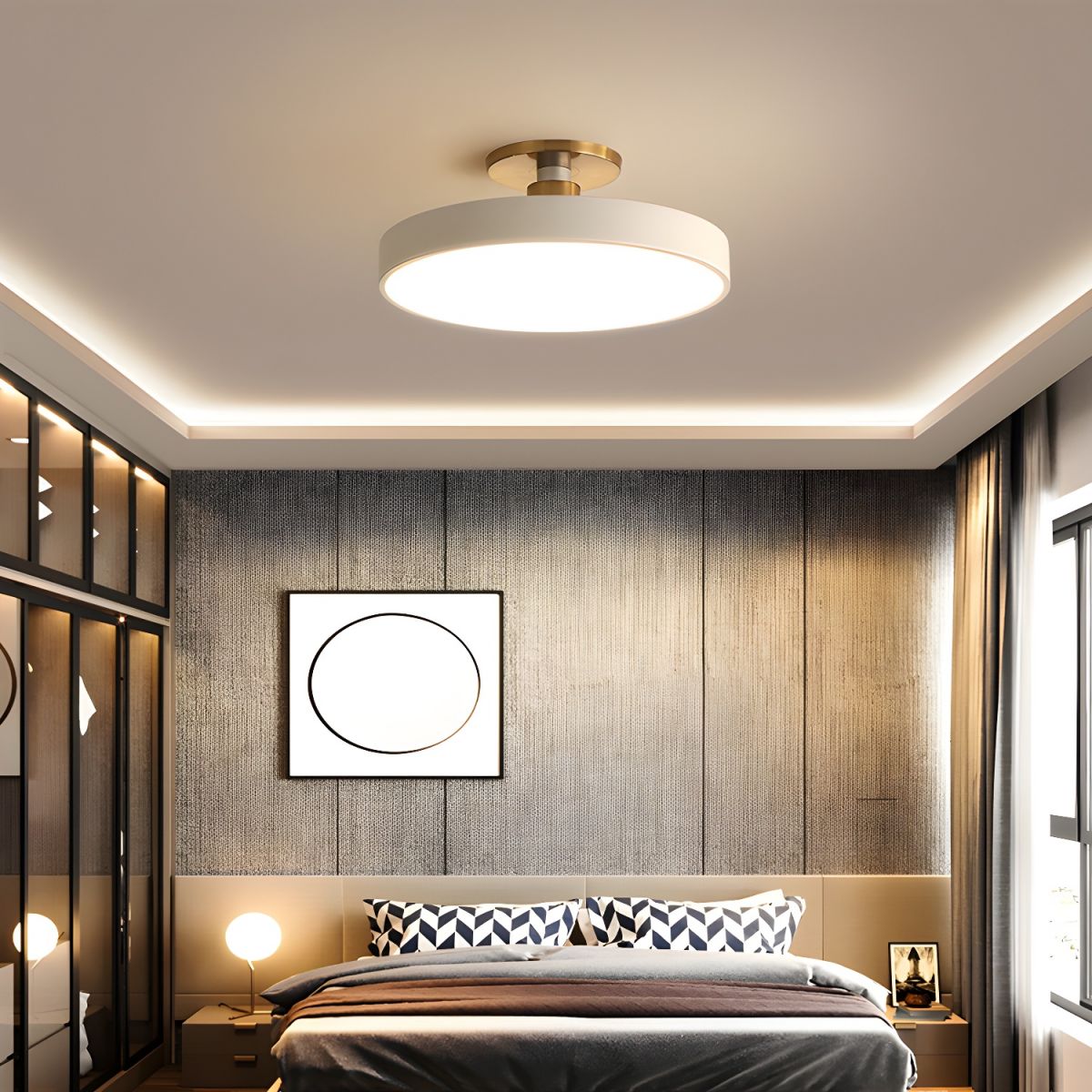 Halo Diffuser Ceiling Light