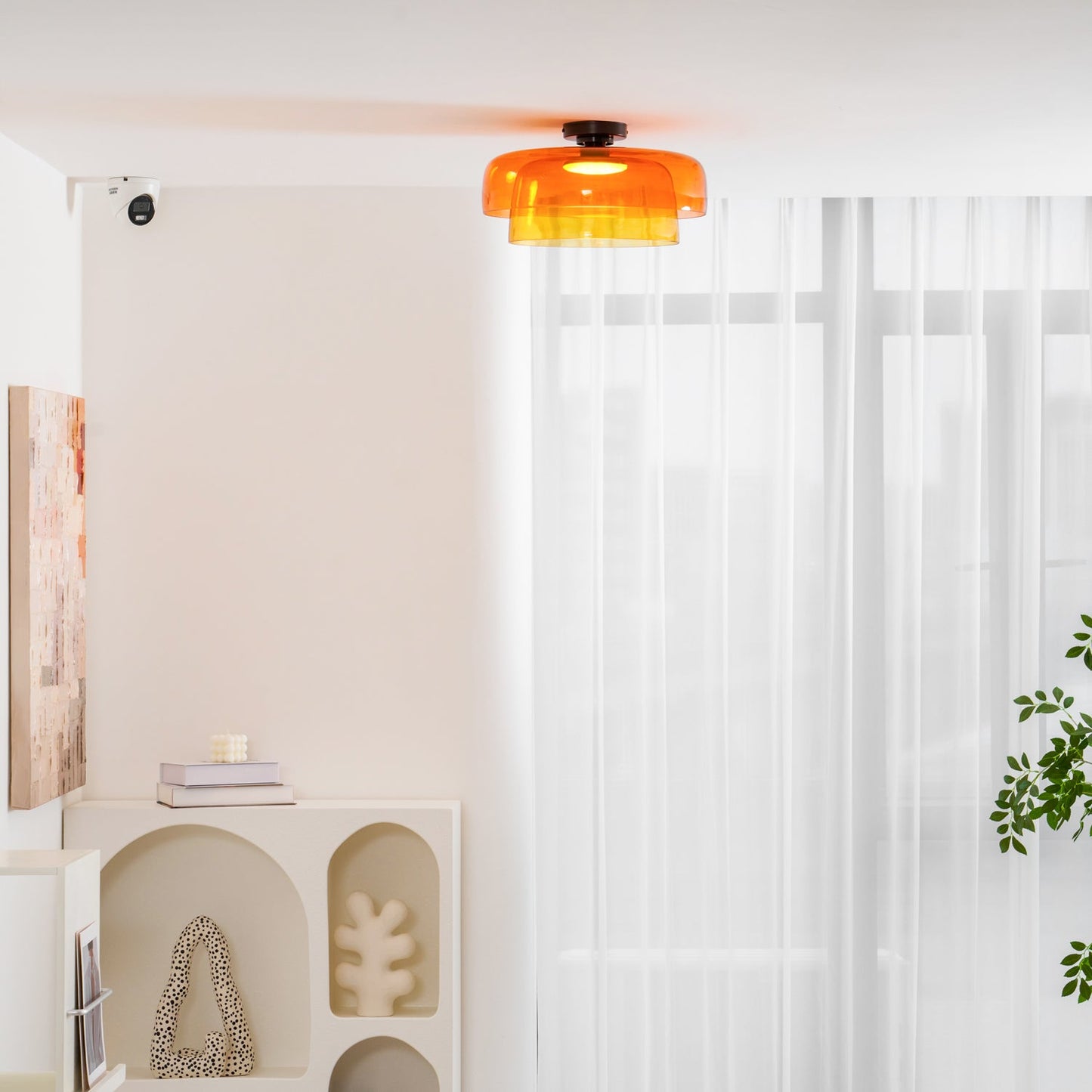 Tiered Ring Ceiling Light