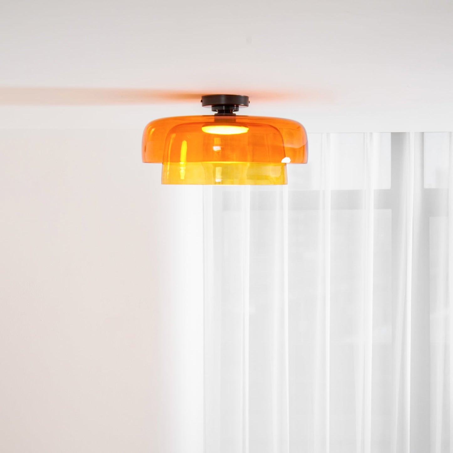 Tiered Ring Ceiling Light