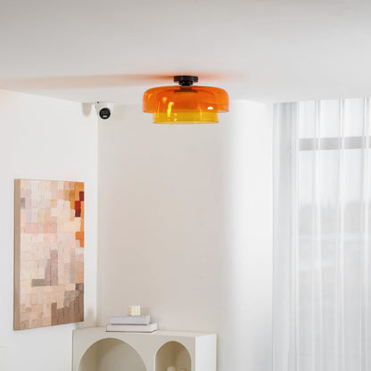 Tiered Ring Ceiling Light