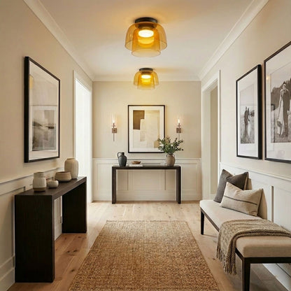 Tiered Ring Ceiling Light