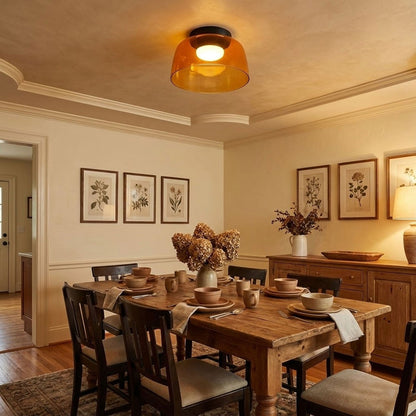 Tiered Ring Ceiling Light