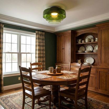 Tiered Ring Ceiling Light