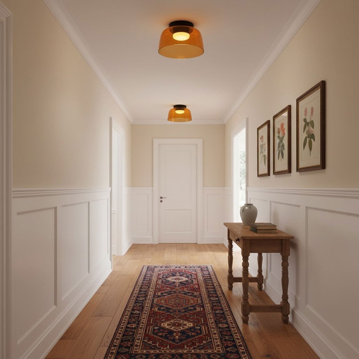 Tiered Ring Ceiling Light