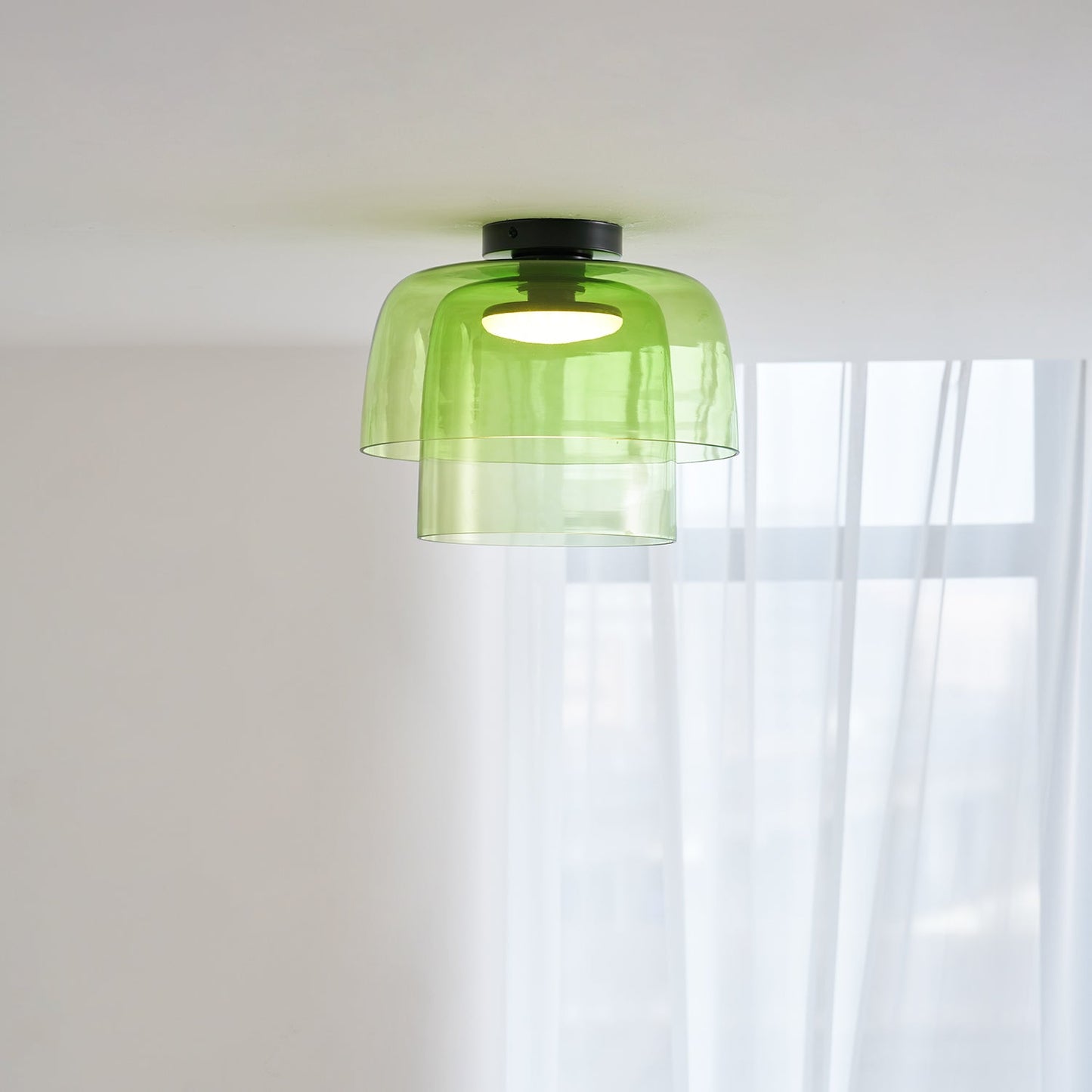 Tiered Ring Ceiling Light
