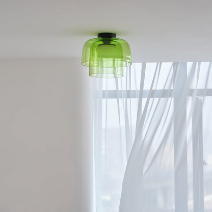 Tiered Ring Ceiling Light