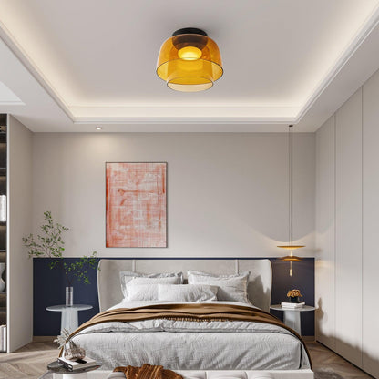 Tiered Ring Ceiling Light