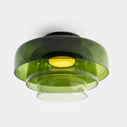 Tiered Ring Ceiling Light