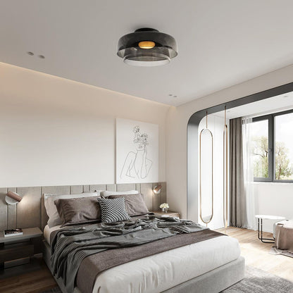 Tiered Ring Ceiling Light