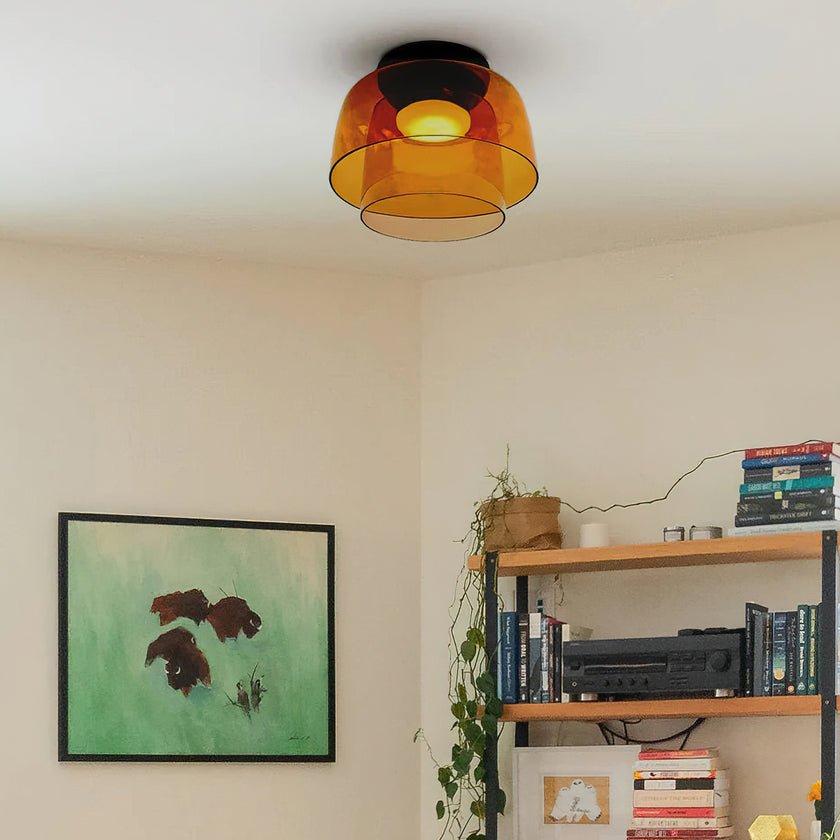 Tiered Ring Ceiling Light