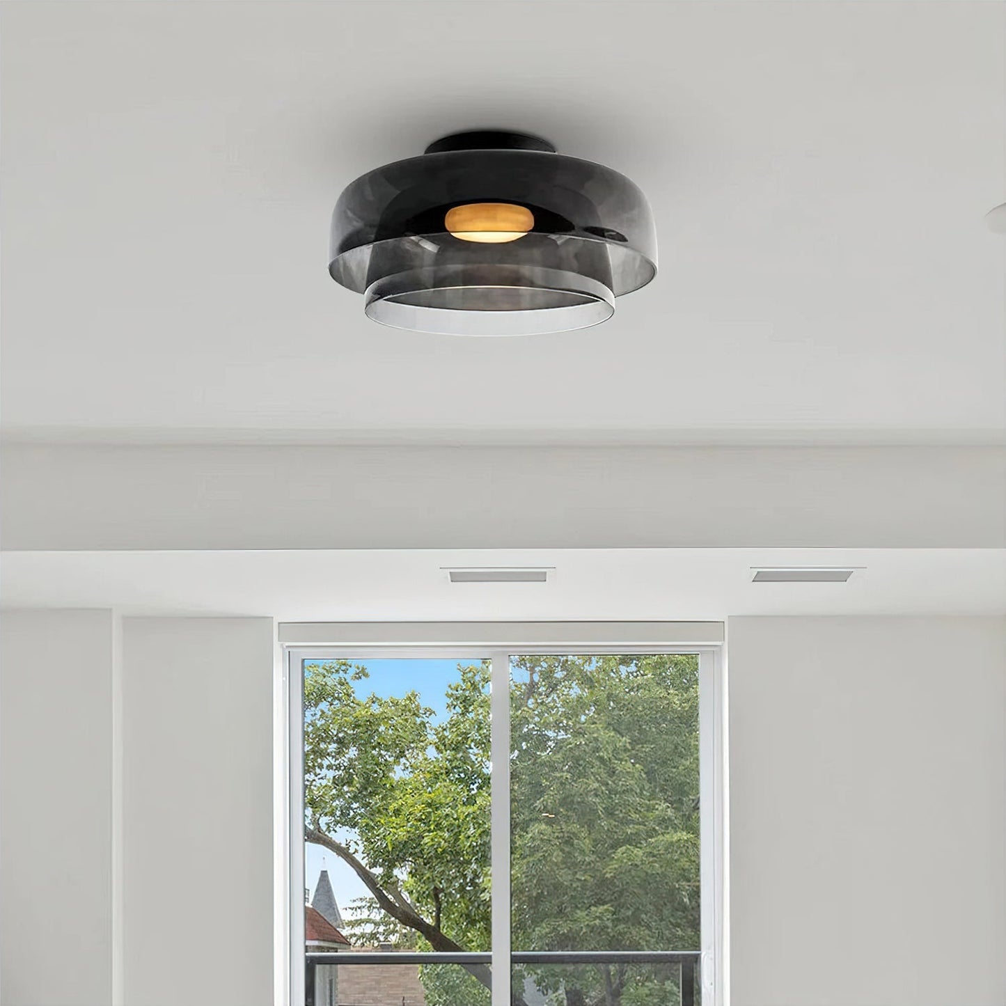 Tiered Ring Ceiling Light