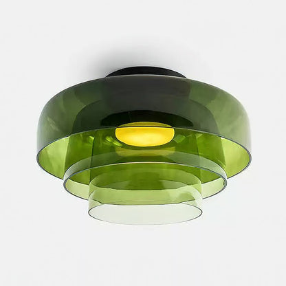 Tiered Ring Ceiling Light