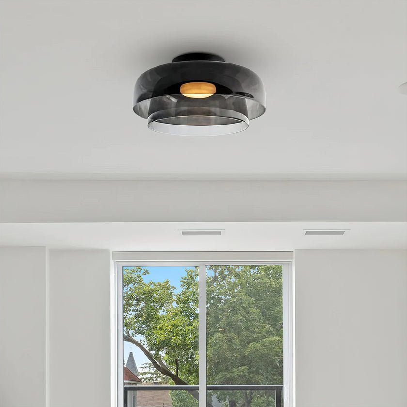 Tiered Ring Ceiling Light