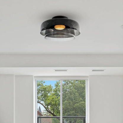 Tiered Ring Ceiling Light