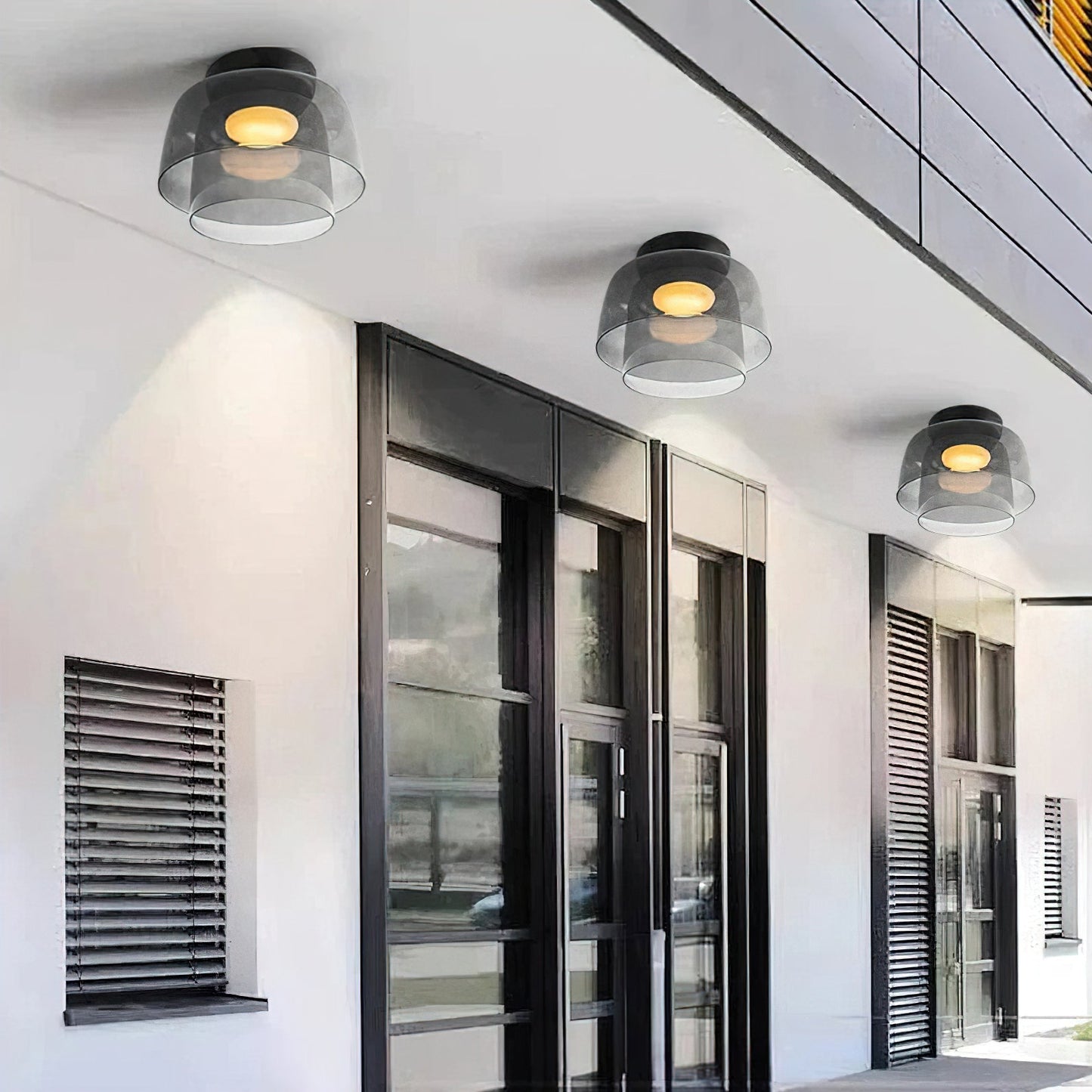 Tiered Ring Ceiling Light
