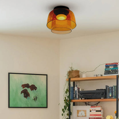 Tiered Ring Ceiling Light