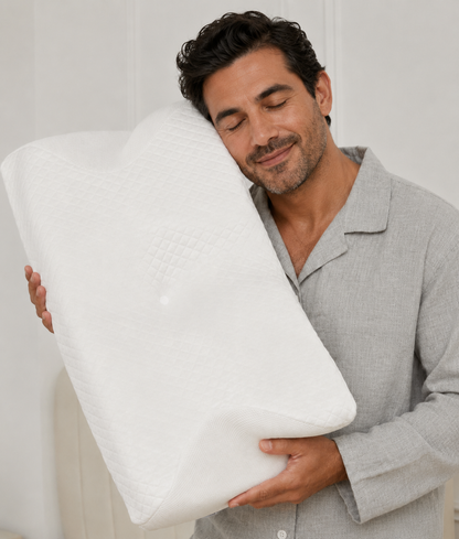 CalmContour Memory Foam Contour Neck Pillow