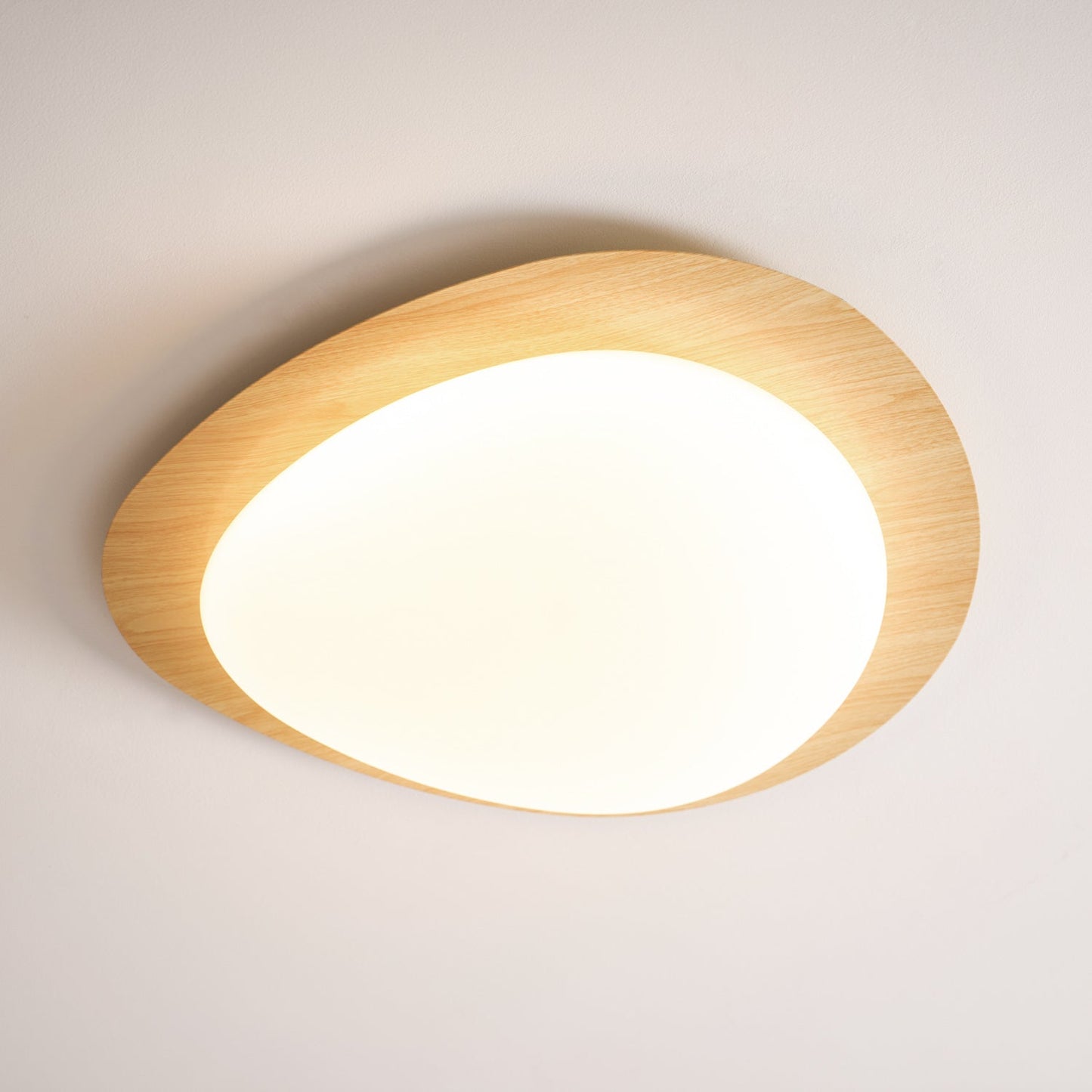 Pebble Flush Ceiling Light