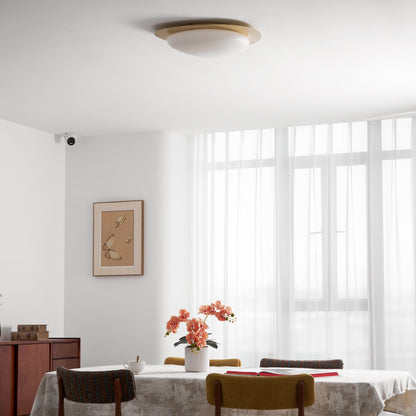 Pebble Flush Ceiling Light